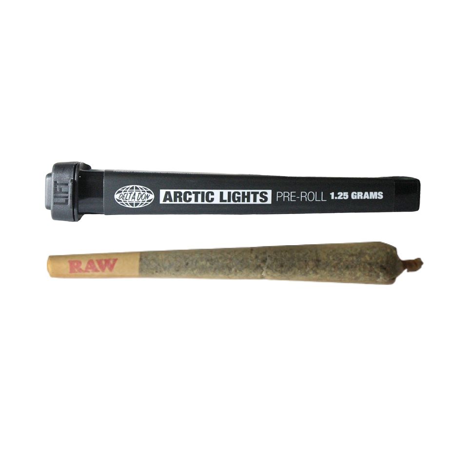 サイン入り DELI Delta Express 2LP Arctic Lights Pre-roll (1.25g) – Delta Don