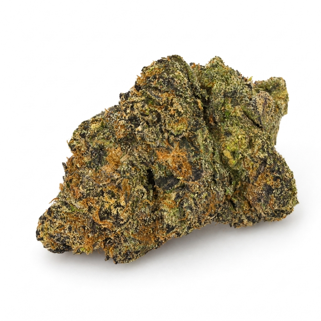 Lemon Head THCa flower close-up angle one
