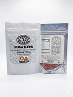 Delta Don Pavers gummies back - nutrition facts, ingredients, warning, Farm Bill compliant