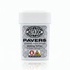 Delta Don Pavers jar front close-up - mixed flavor 1500mg gummies
